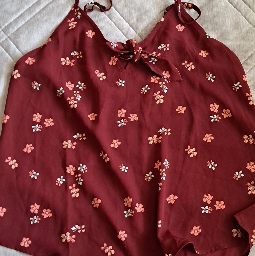 NWT Loft Floral Tank Top